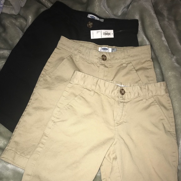 old navy girls uniform shorts